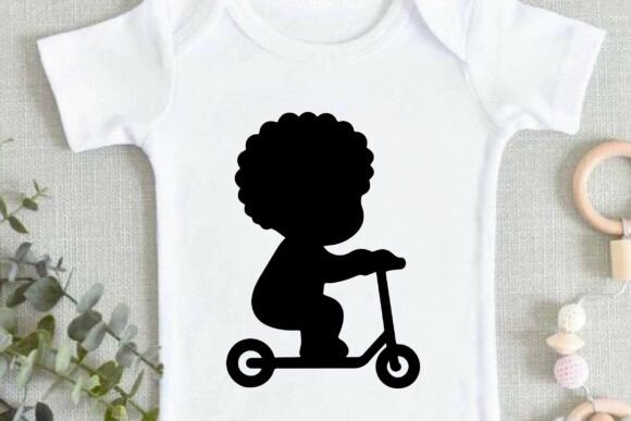 Afro Child Scooter Embroidery Review
