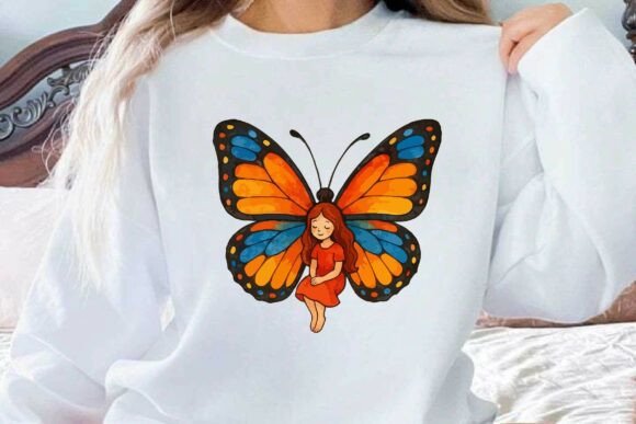 Butterfly with Girl Clipart Vector: A Designer’s Embroidery Review