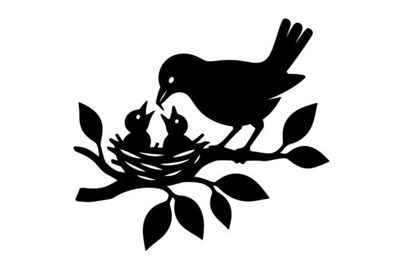 Free Bird Family Clipart Vector Review