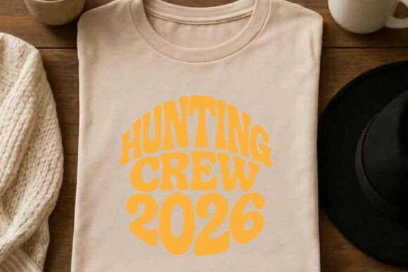 Hunting Crew 2026 SVG T-Shirt Design Review