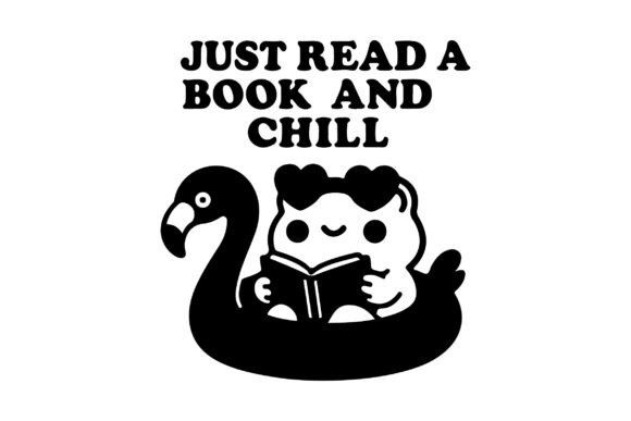 Just Read a Book and Chill Embroidery Review