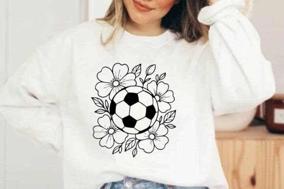 Soccer Clipart Vector Sublimation Design Review